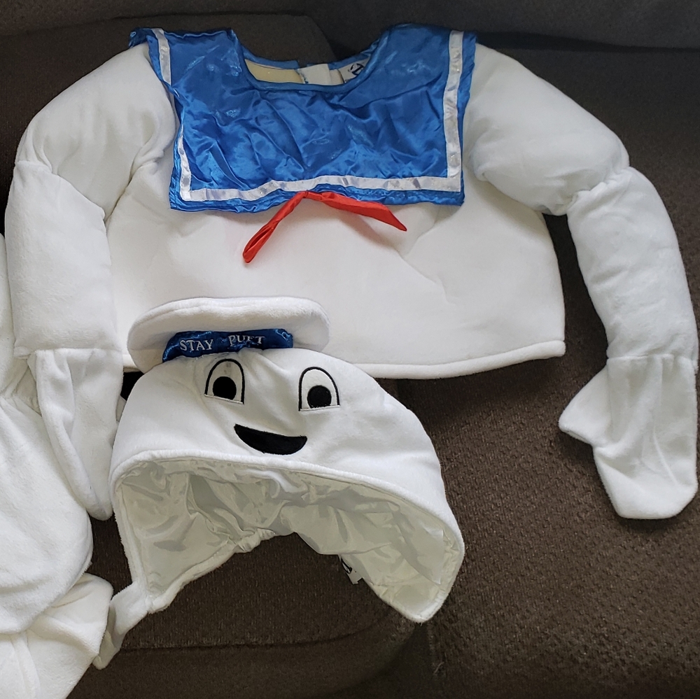 Stay puft marshmallow man costume